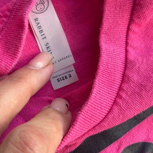 Bundle Womens Kids Crayon Graphic Tees in Purple & Pink Halloween Costume Fun - Picture 6 of 6